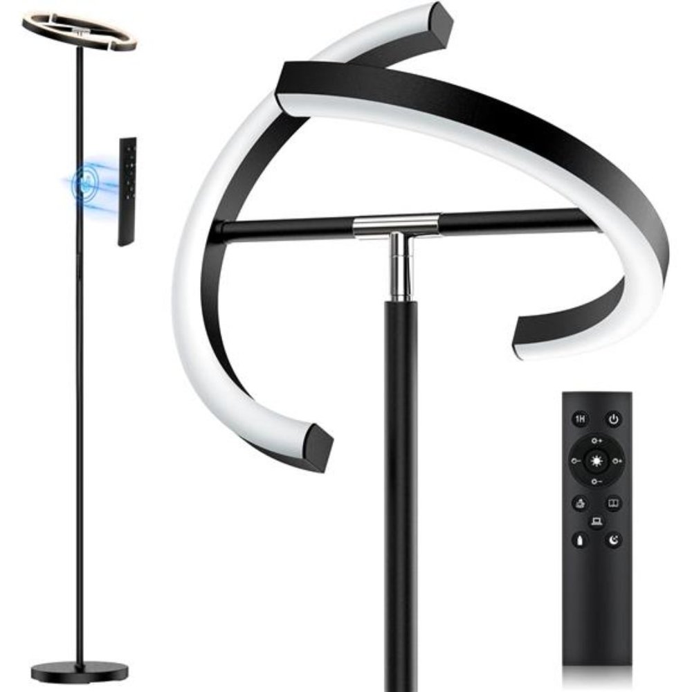 Floor Lamps for Living Room,Modern Stepless Dimmable Standing Lamp 3000-6000K